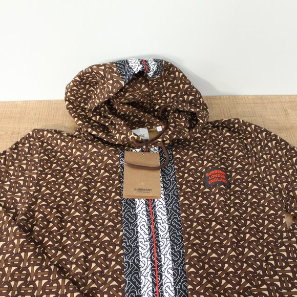burberry hoodie brown